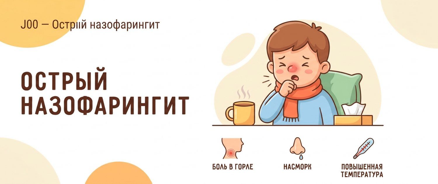 J00 — острый назофарингит: расшифровка кода МКБ-10 и что дальше