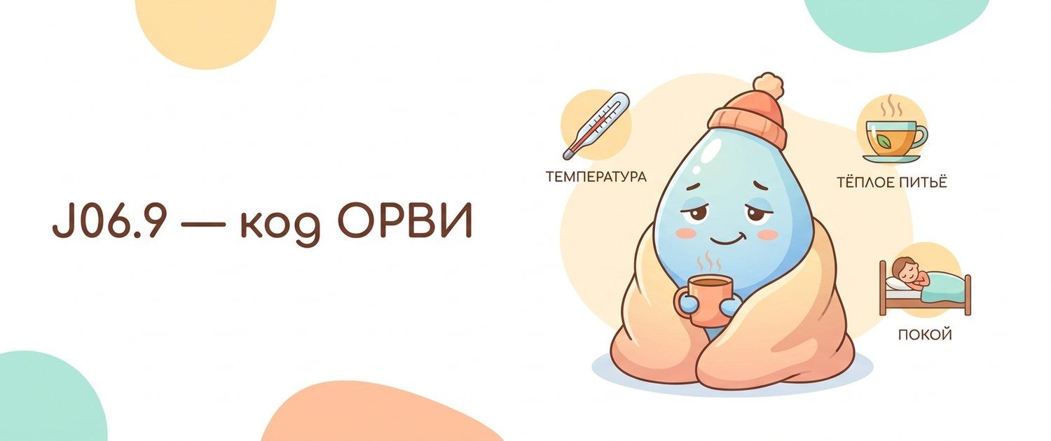 J06.9 — что за диагноз: расшифровка кода МКБ-10 при ОРВИ