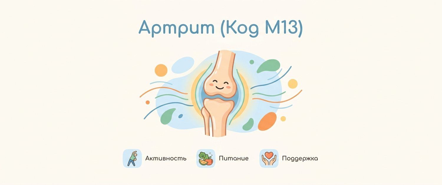 M13 — другие артриты: расшифровка кода МКБ-10 простыми словами