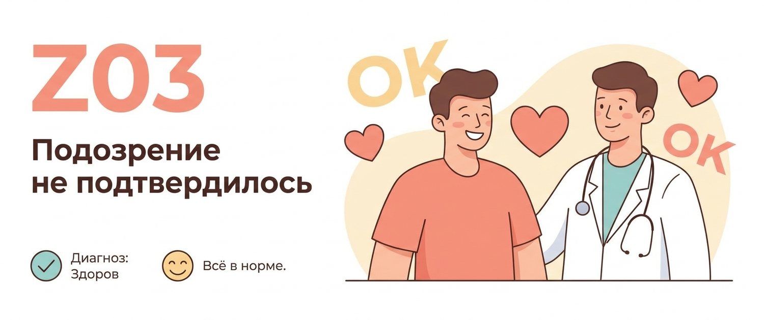 Z03 — что за диагноз: расшифровка кода МКБ-10 простыми словами