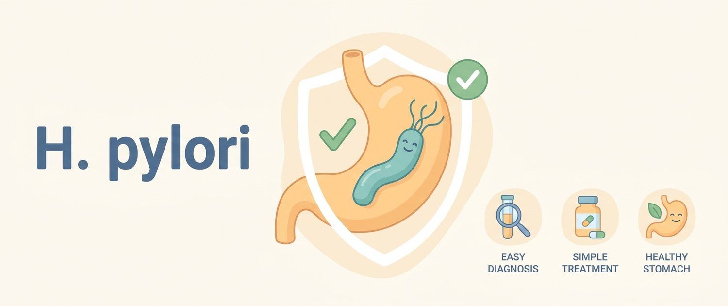 Helicobacter pylori (H. pylori): Tests and What Positive Means