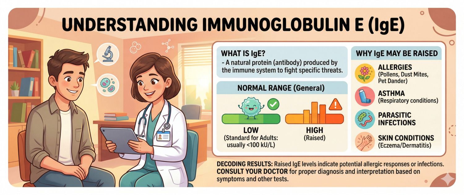 Total IgE Blood Test: Normal Levels, High Results and Causes