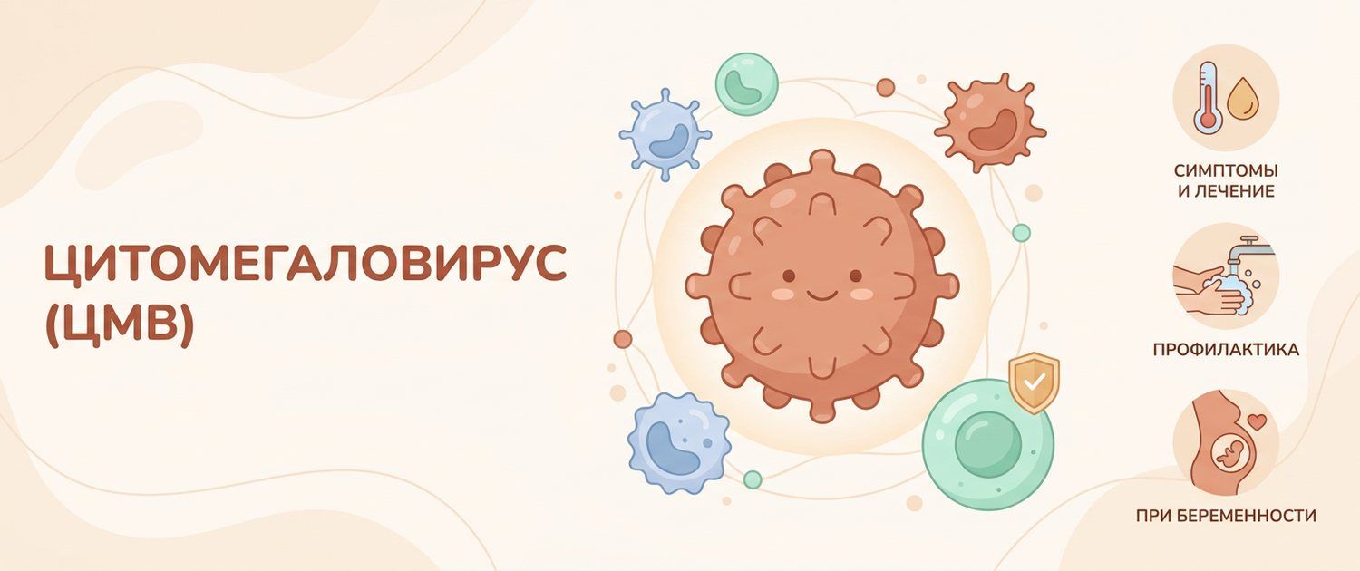 Цитомегаловирус (ЦМВ): расшифровка IgG, IgM и авидности
