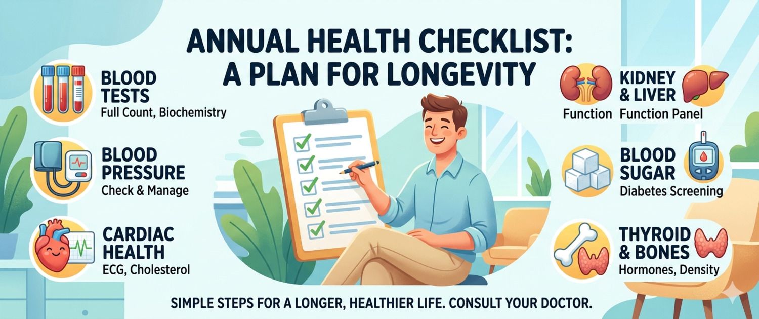 Annual Lab Tests Checklist: Key Biomarkers for Longevity