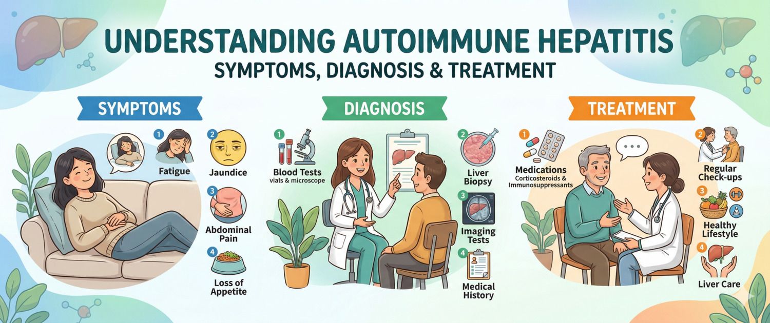 Autoimmune Hepatitis: Symptoms, Diagnosis and Treatment