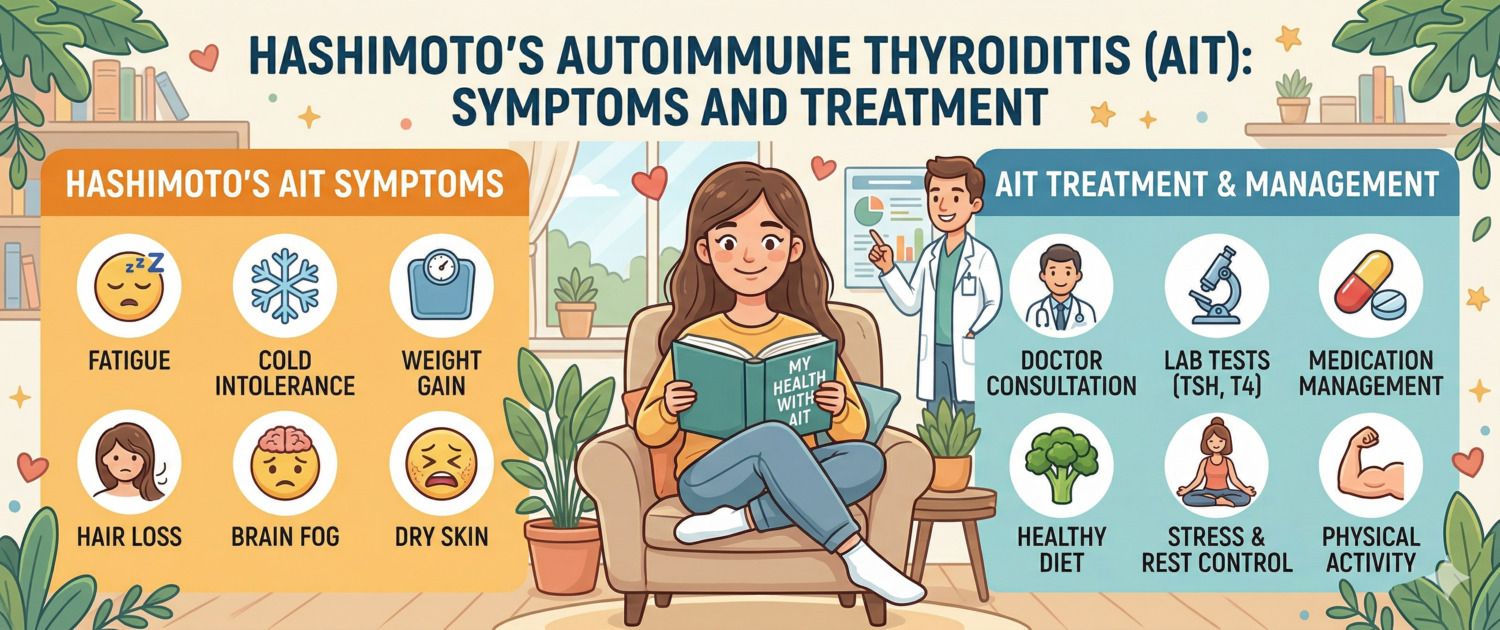 Hashimoto's Thyroiditis: Symptoms, Diagnosis and Treatment