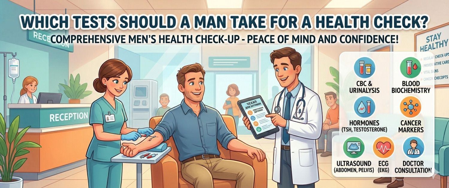 What Lab Tests Should a Man Get: Complete Health Checkup