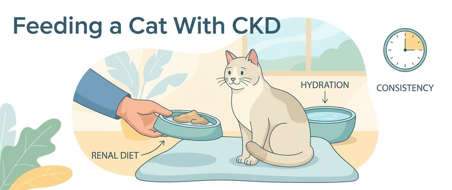 Feeding a Cat With Kidney Disease: Phosphorus and Stages