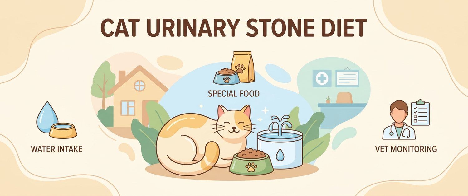 Feeding a Cat With Urinary Stones: Struvite and Oxalate