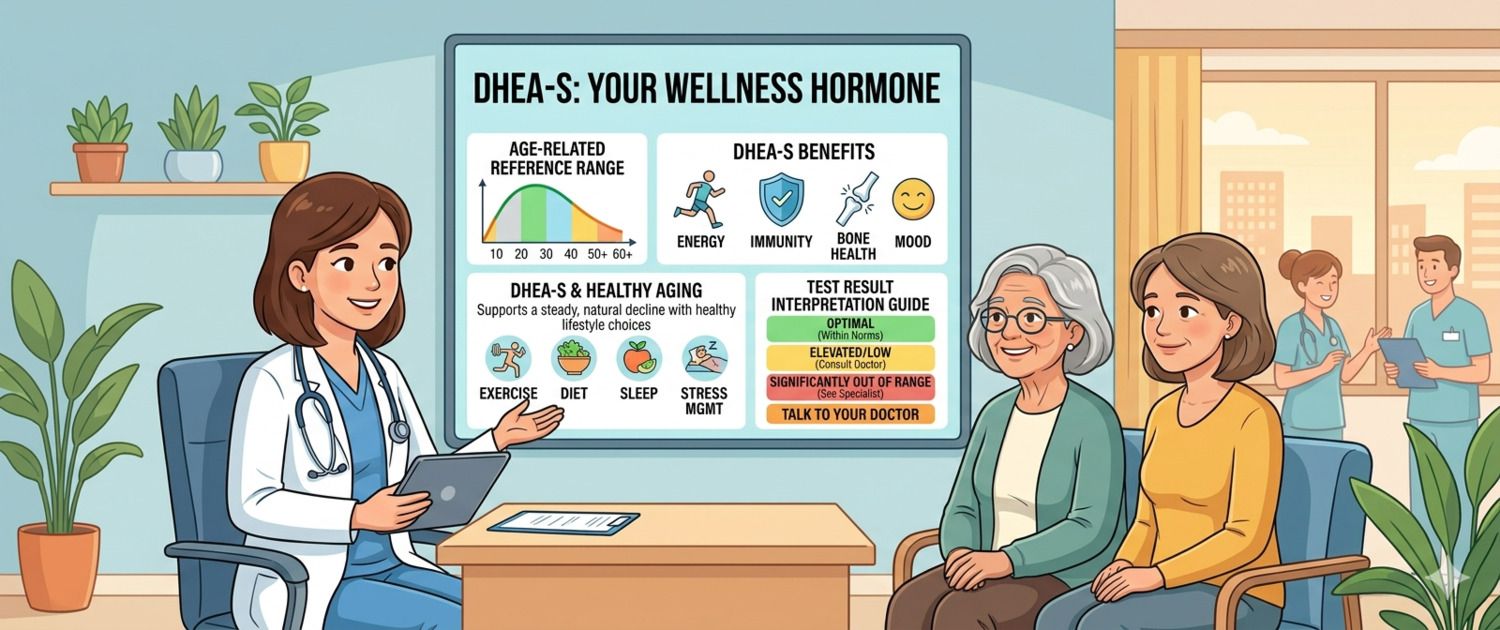 DHEA-S: Normal Levels by Age, Interpretation and Longevity Link