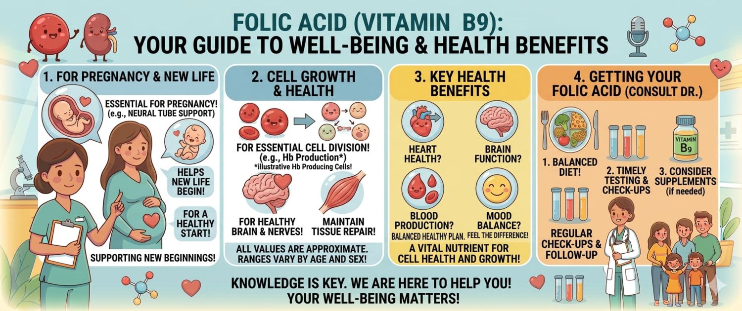 Folic Acid: What It Does, Normal Levels and How to Take It