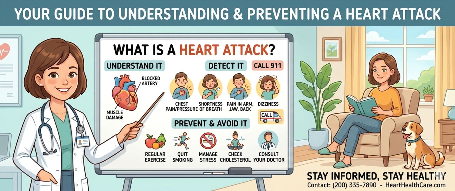 Heart Attack (MI): Symptoms, First Aid and Treatment
