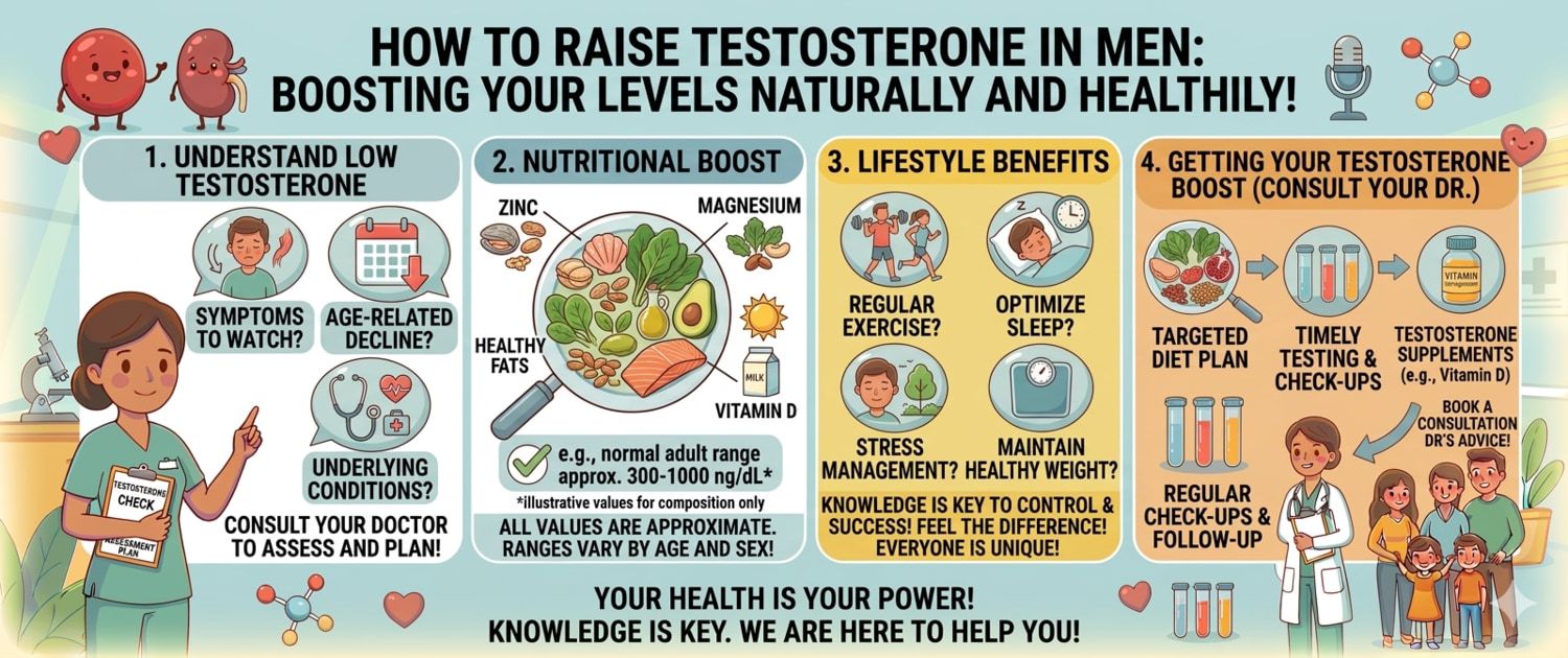 How to Increase Testosterone in Men: Causes and Methods
