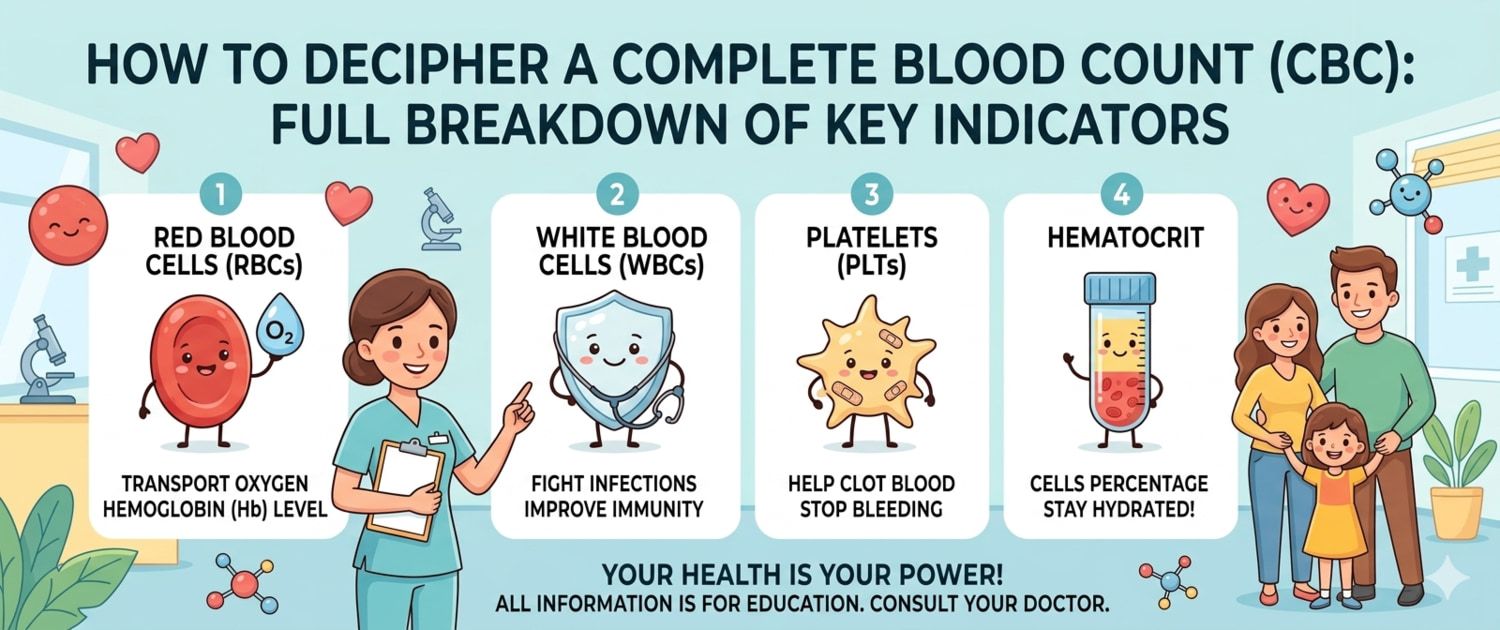 How to Read a Blood Test: All CBC Indicators Explained
