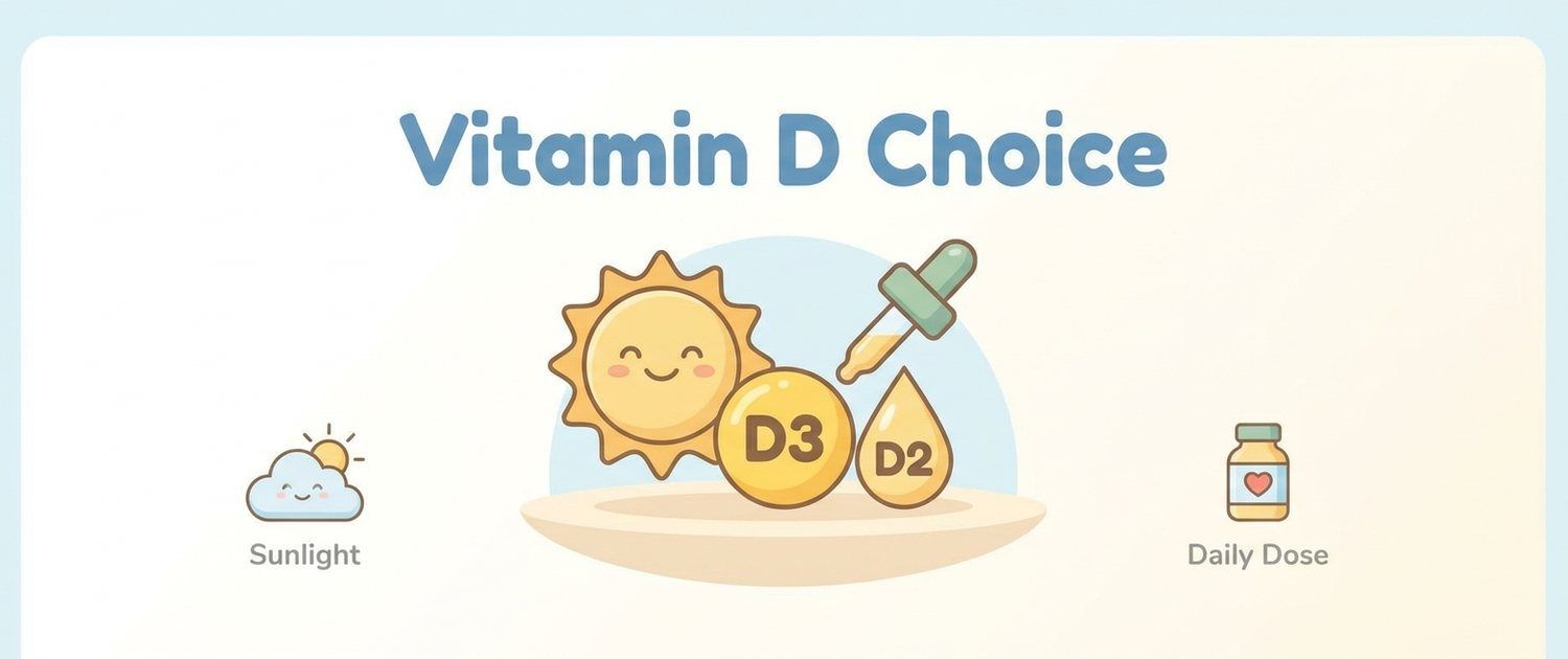 Which Vitamin D to Choose: D3 vs D2, Dosing and K2