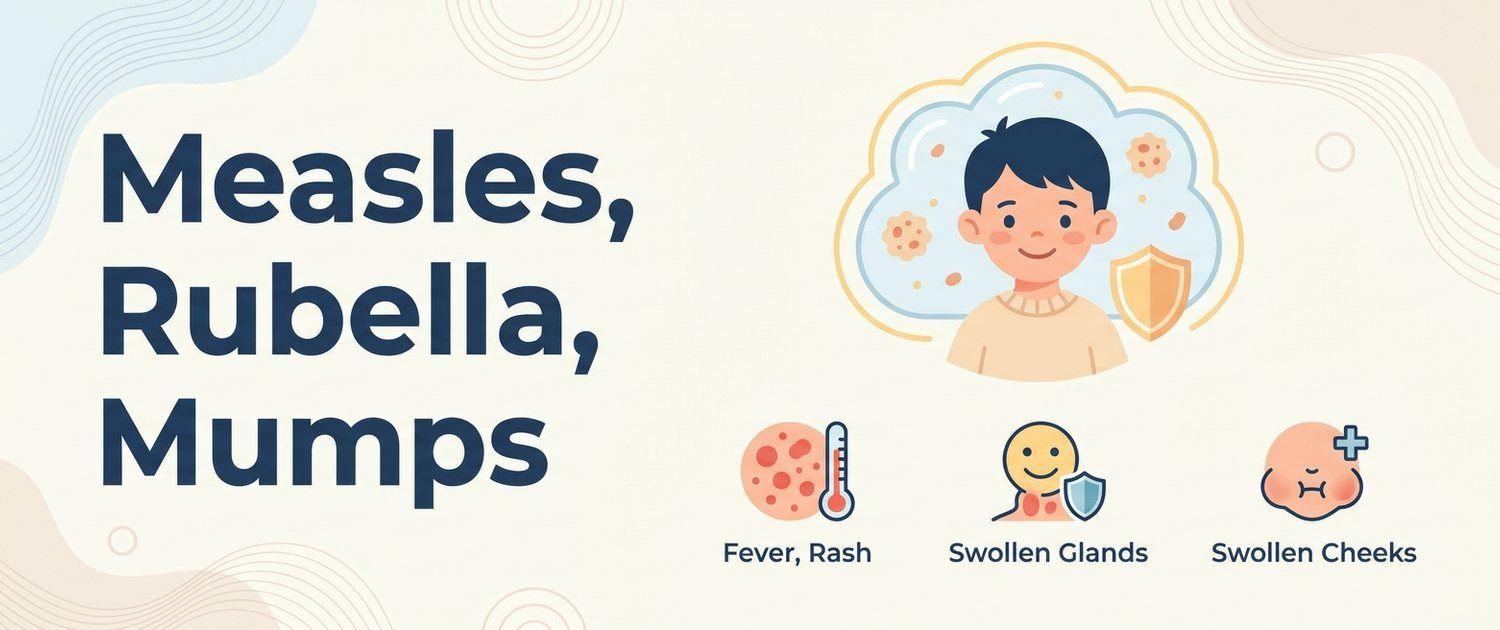 Measles, Rubella and Mumps: Symptoms, Risks and the MMR Vaccine