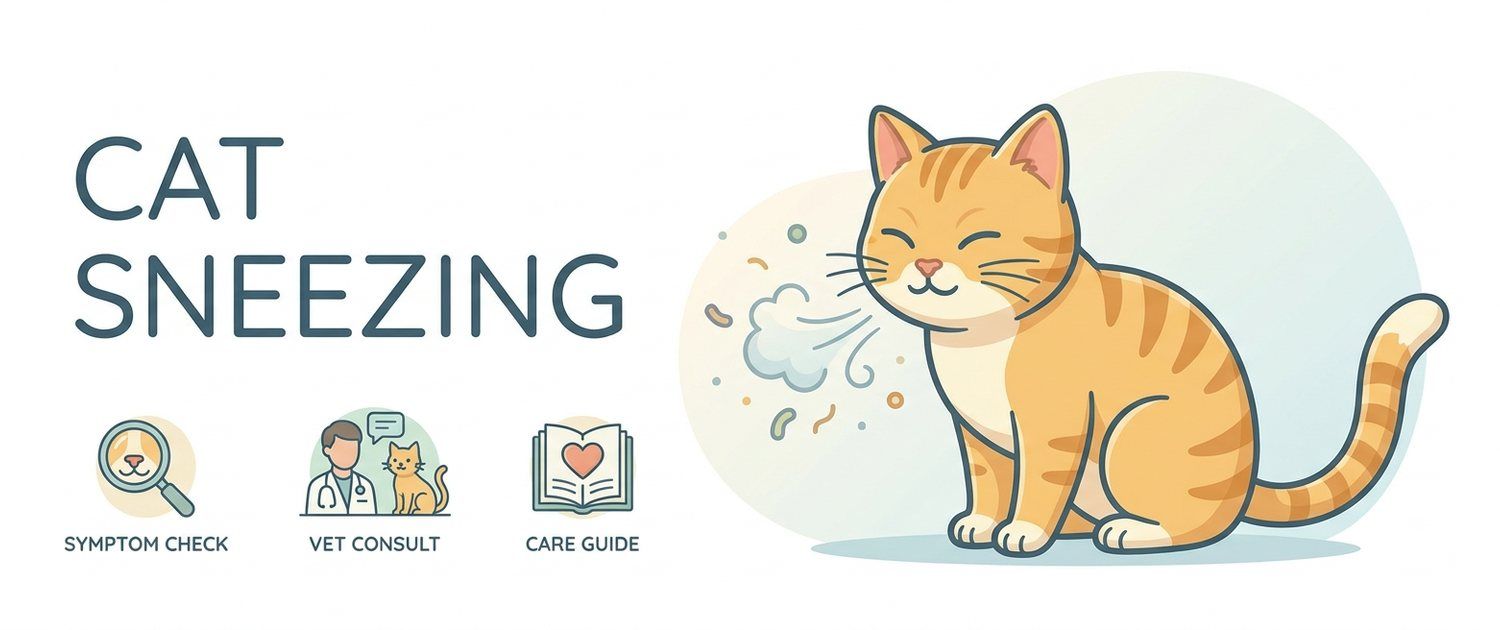 Why a Cat Is Sneezing: Causes and When to See a Vet
