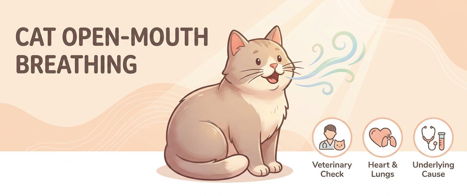 Cat Breathing With an Open Mouth: Why It Is an Emergency