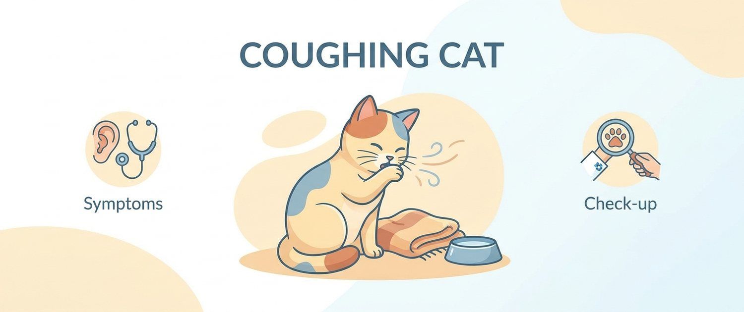Cat Coughing and Wheezing: Asthma, Hairballs or Heart