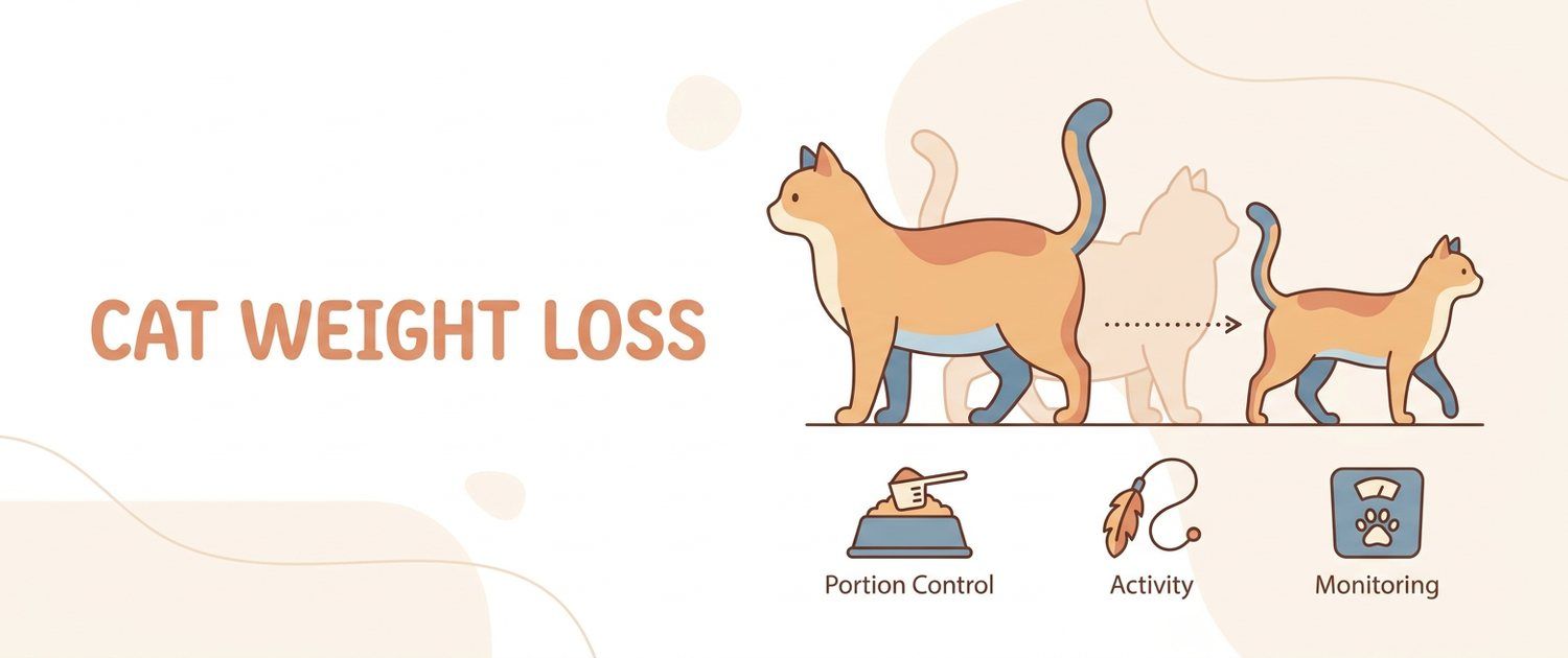 A Cat Losing Weight on a Normal Appetite: Causes and Tests
