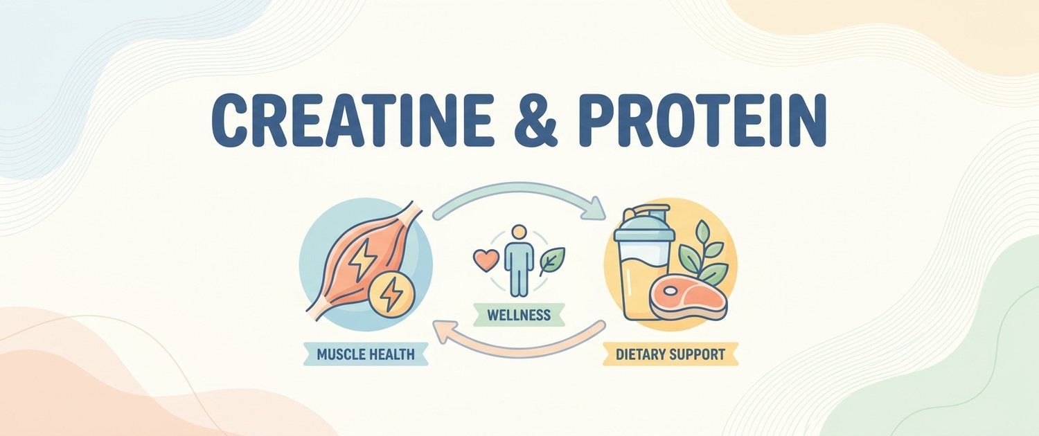 Creatine and Protein: Which Form to Choose and How to Take