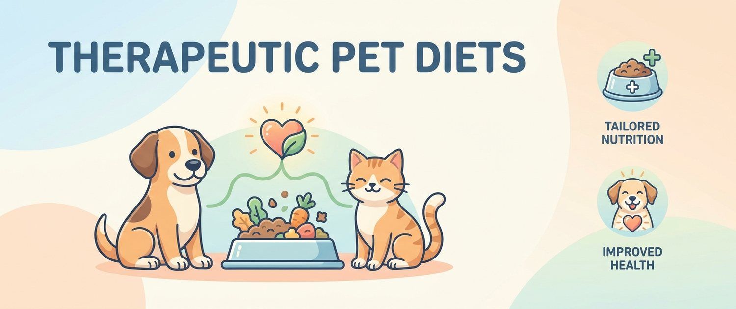 Therapeutic Diets for Cats and Dogs: When They Are Needed
