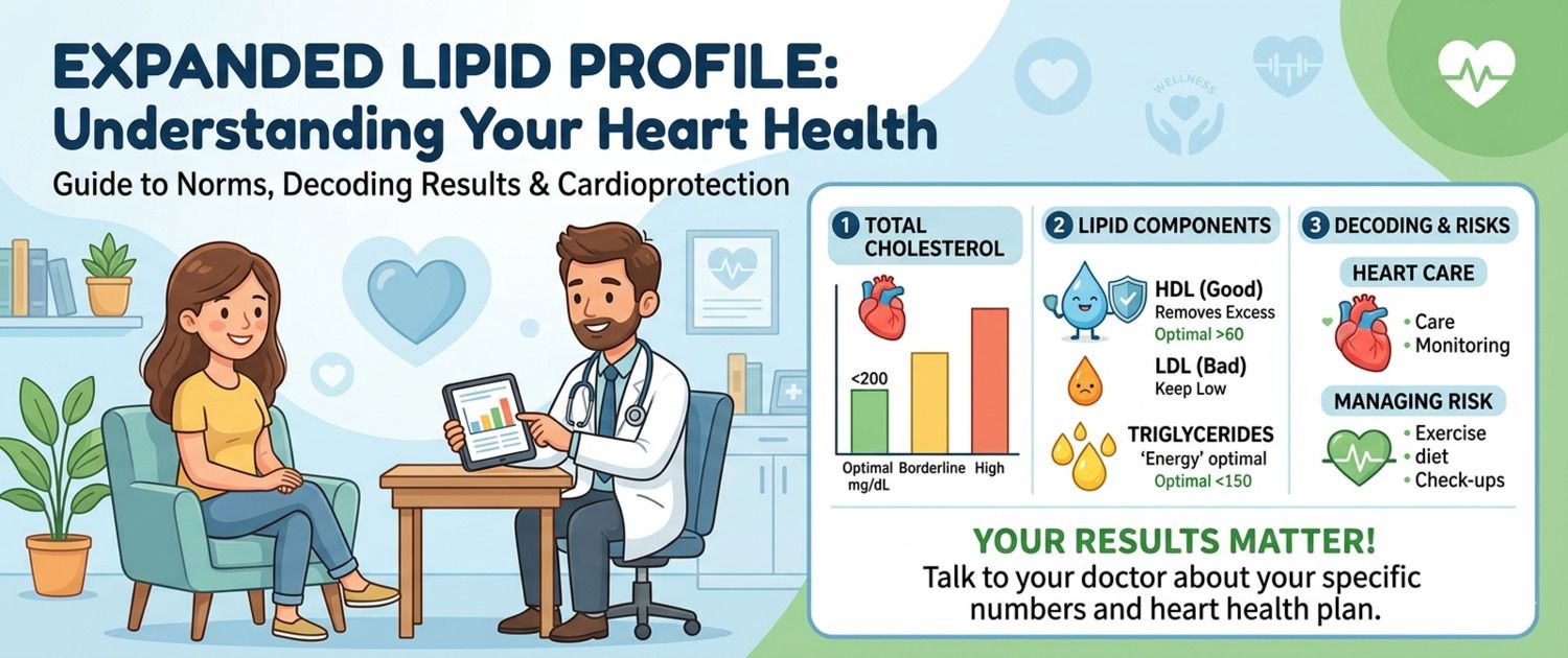 Extended Lipid Panel: Normal Ranges, Interpretation and Heart Risk