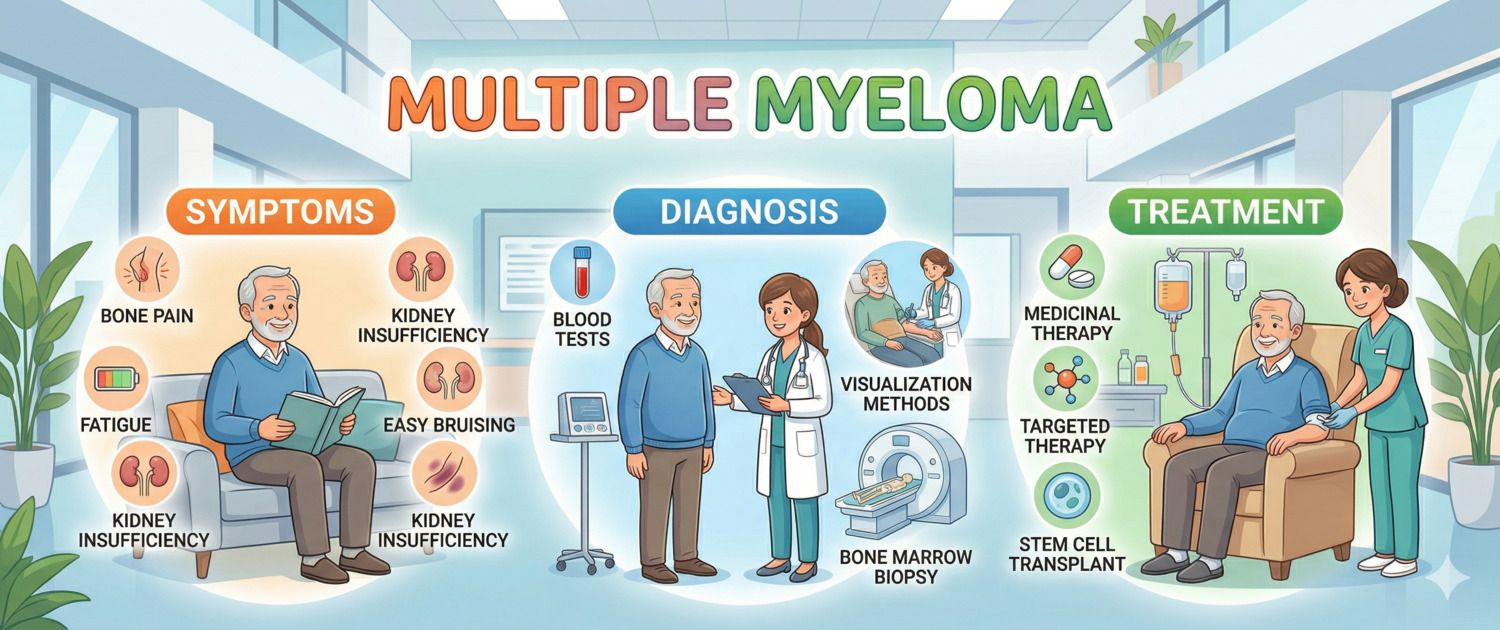 Multiple Myeloma: Symptoms, Diagnosis and Treatment