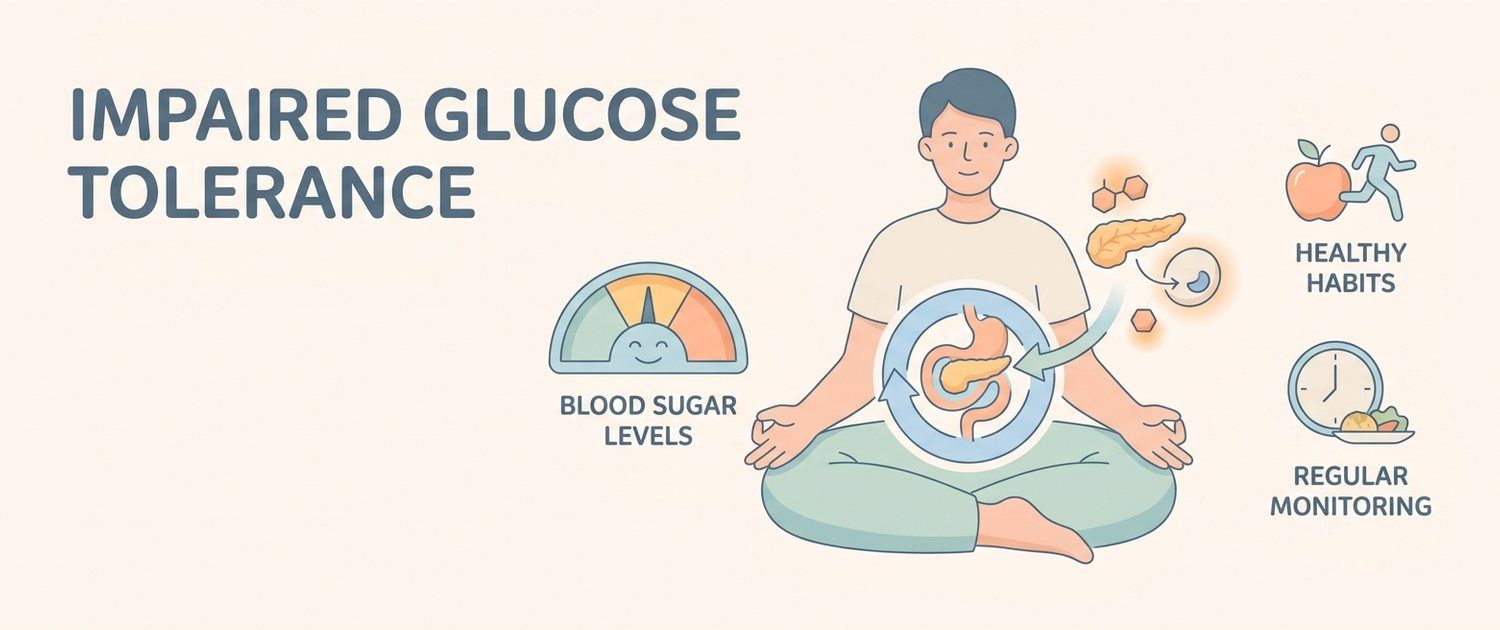 Impaired glucose tolerance: what it means and what to do