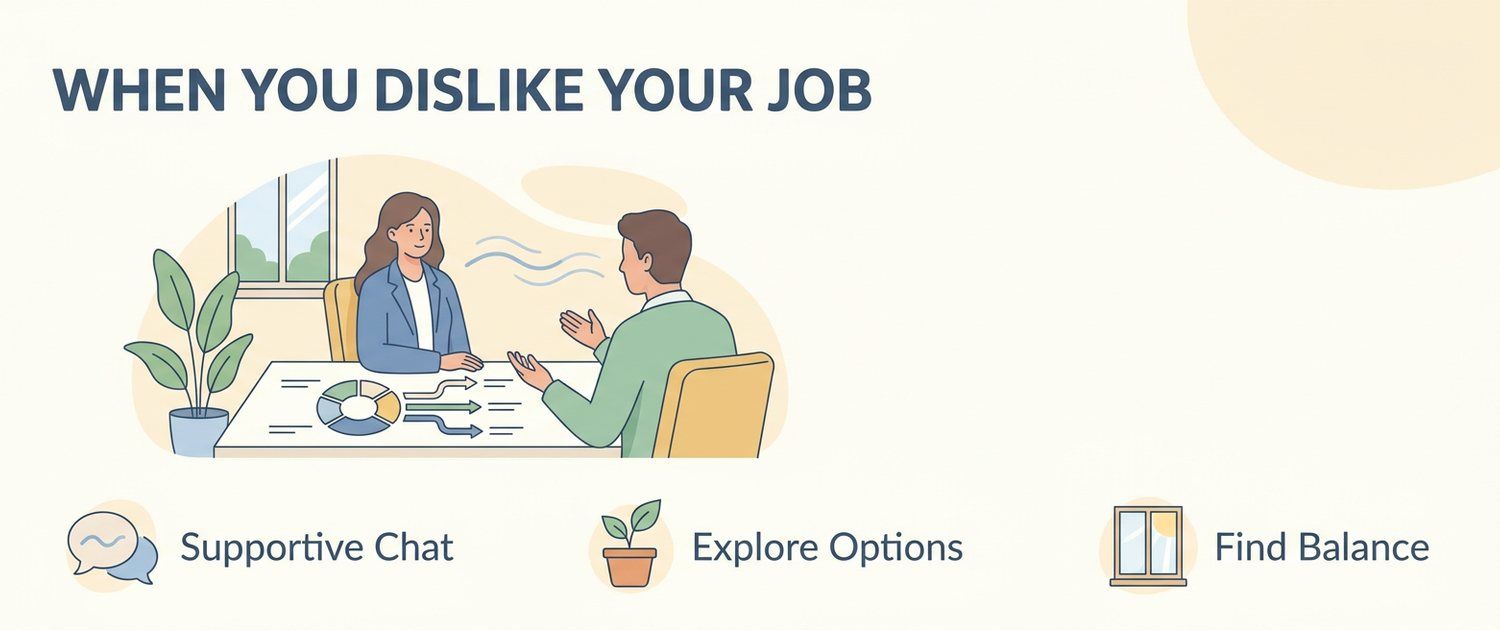 You Dislike Your Job: Leave, or Reshape the One You Have