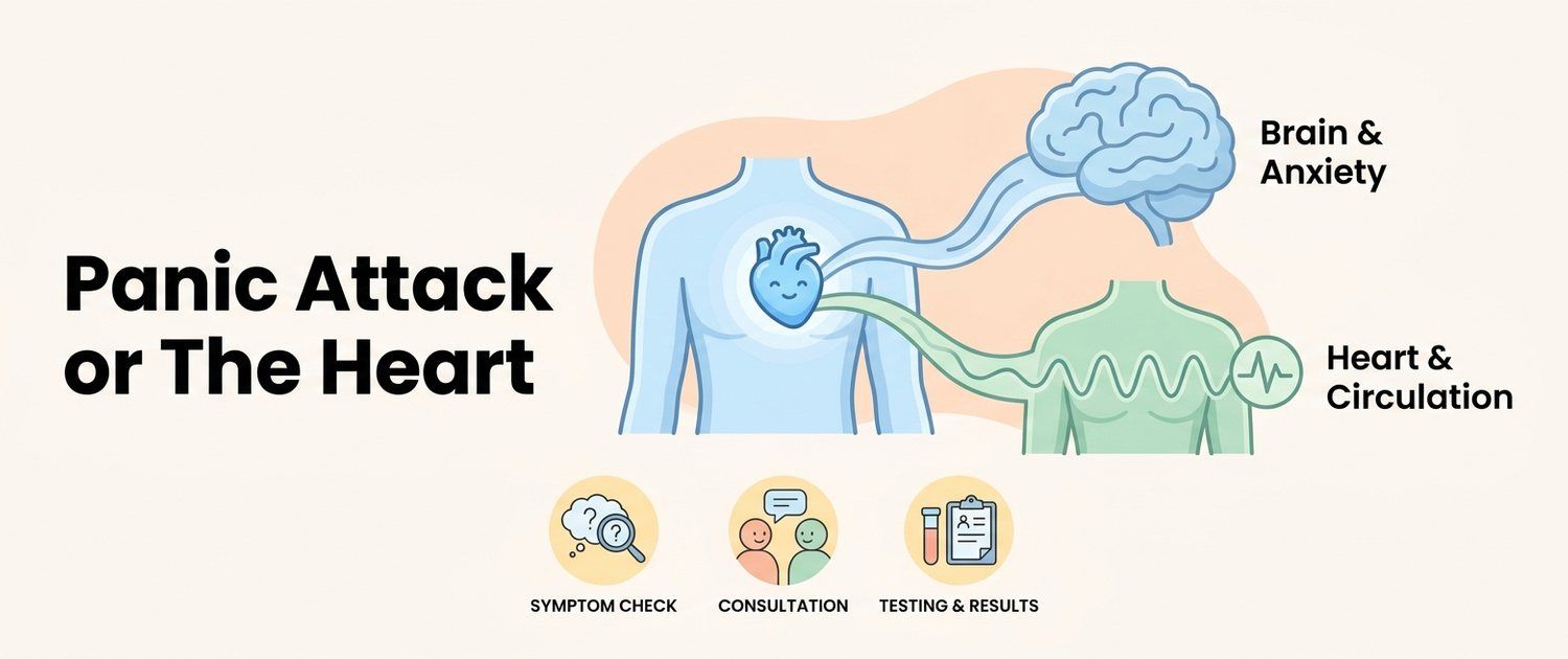 Panic Attack or Heart Attack: How to Tell Them Apart