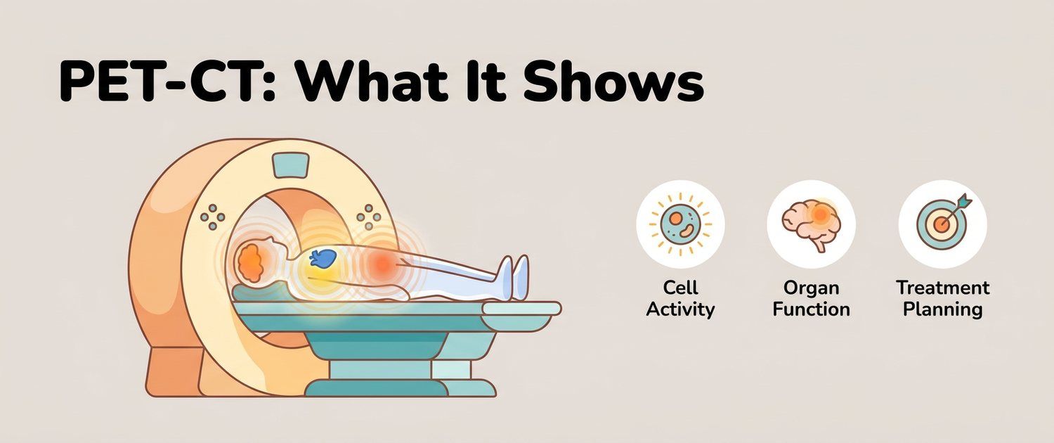 PET-CT: What It Shows, Preparation and Report Terms