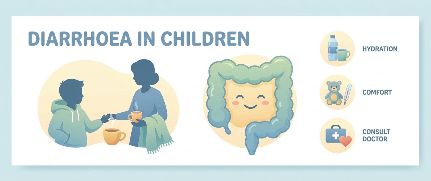 Diarrhoea in Children: Treatment, Feeding and Red Flags