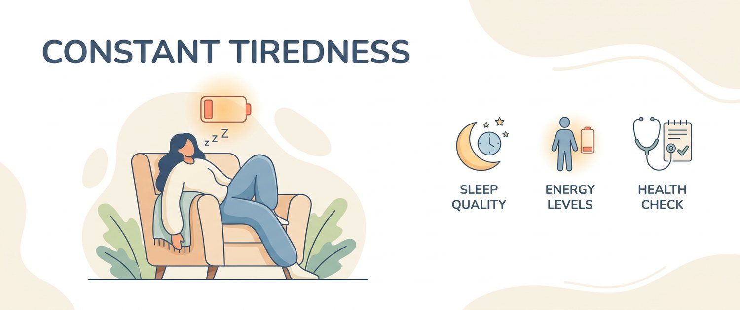 Constant Tiredness and Sleepiness: Causes and What to Do
