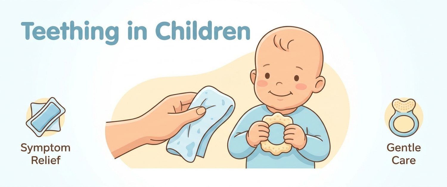 Teething in Children: Timing, Symptoms and What Helps