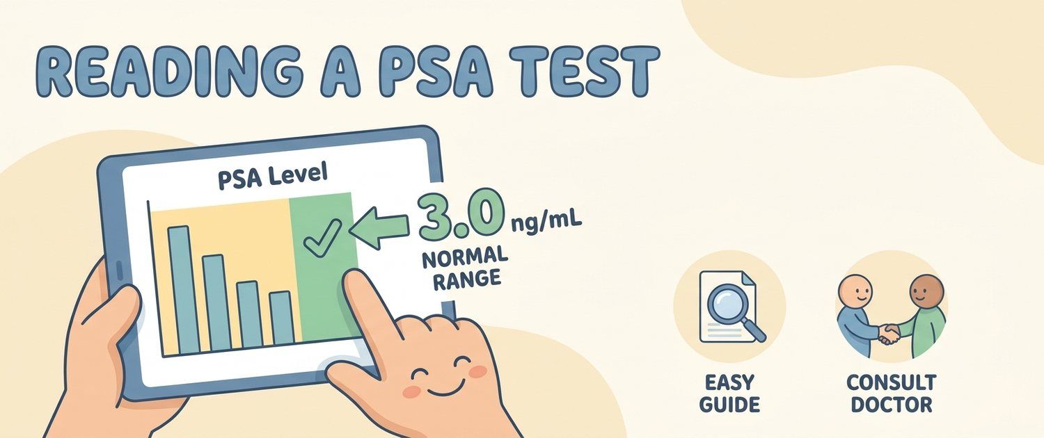 PSA Test: Reading the Result in Men and What It Means