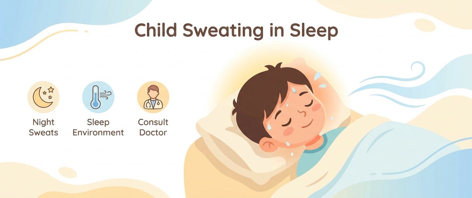 Child Sweating in Sleep: When It Is Normal and When Not