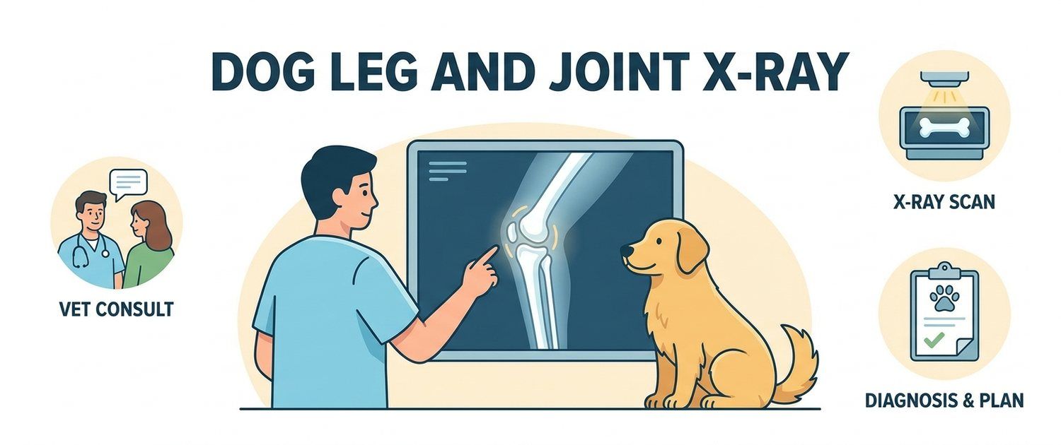 Dog Leg and Joint X-Ray: Dysplasia, Fractures and What It Shows