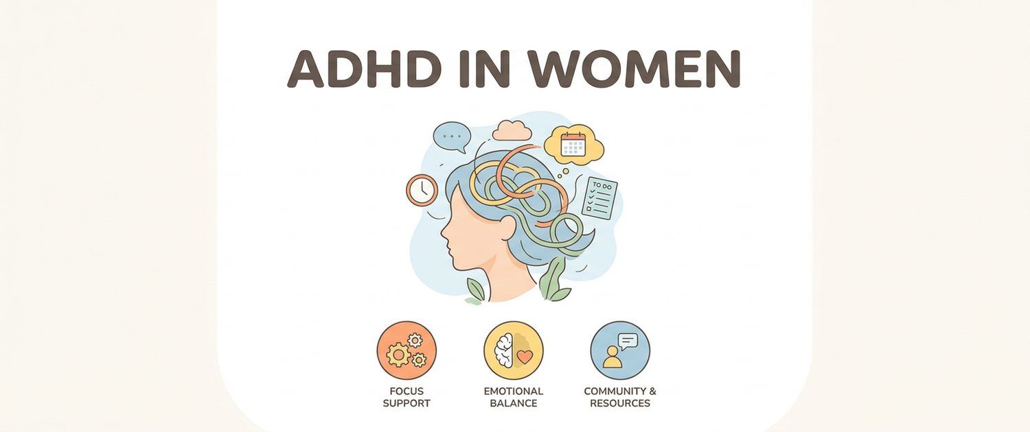 ADHD in Women: Symptoms, Signs and Why It Is Found Late