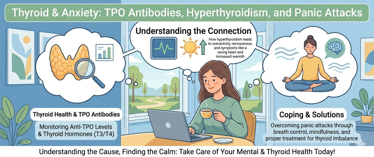 Thyroid and Anxiety: Anti-TPO, Hyperthyroidism and Panic Attacks
