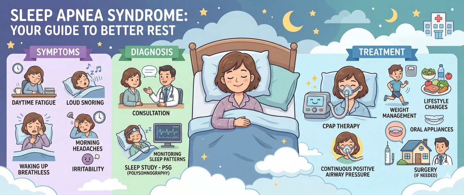 Sleep Apnoea: Causes, Symptoms, Diagnosis and Treatment
