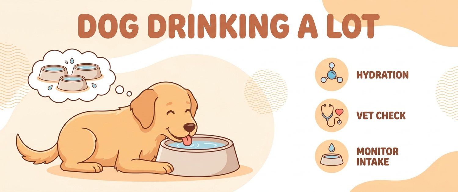 Dog Drinking a Lot: Kidneys, Diabetes or Cushing's Disease