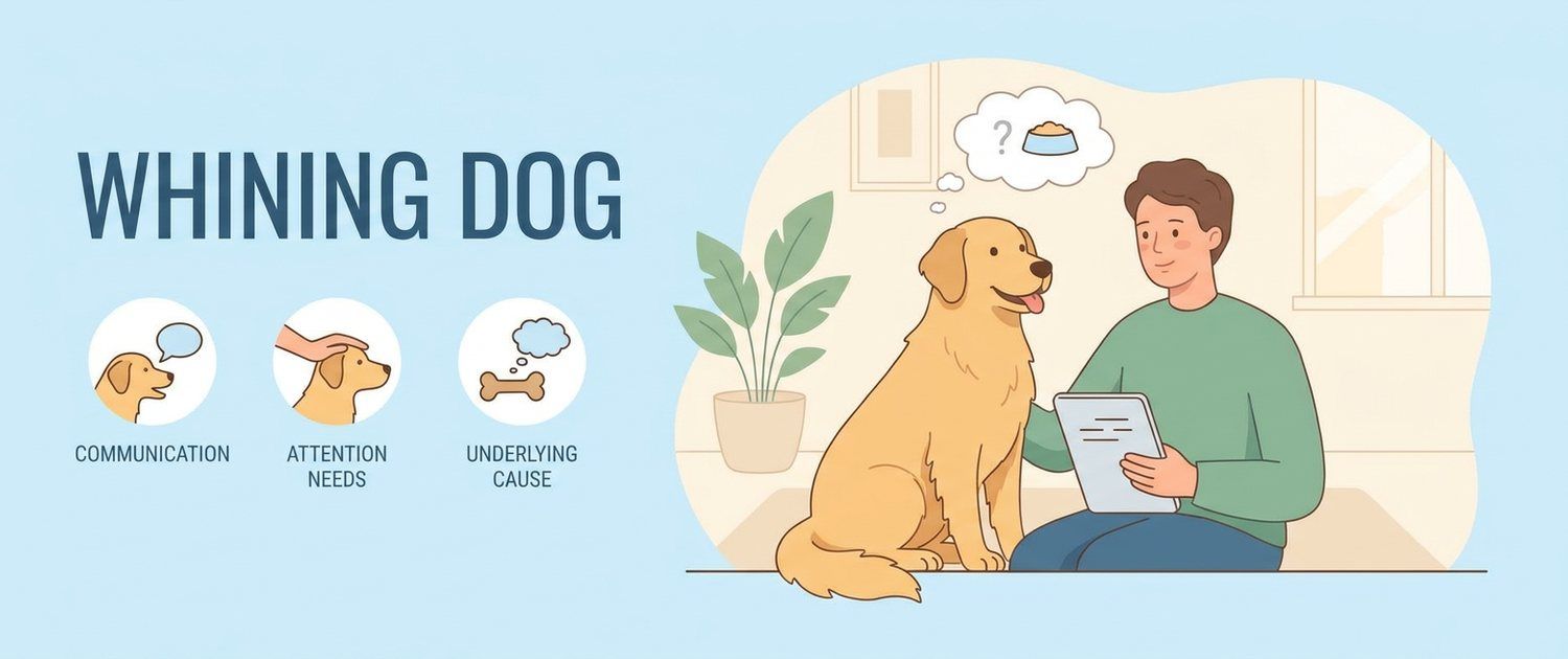 Dog Whining: Pain, Anxiety or a Demand for Attention
