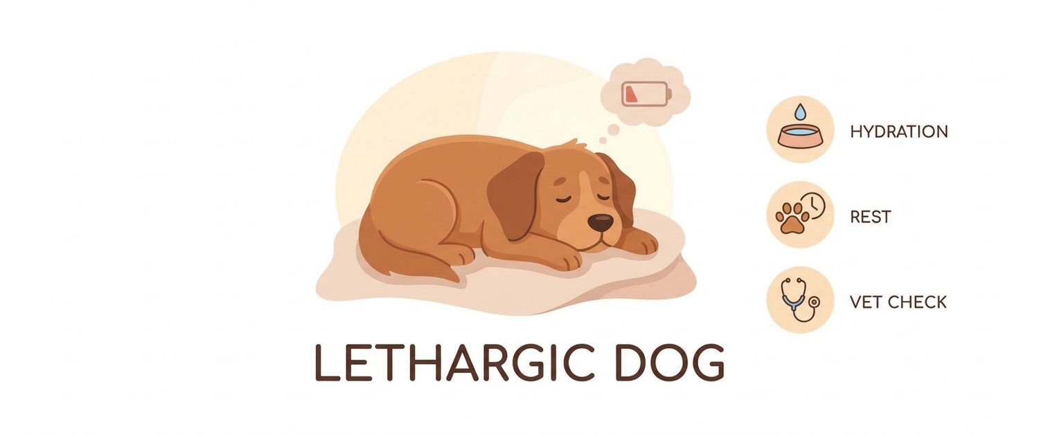 Lethargic Dog: What to Check at Home First and When to Worry