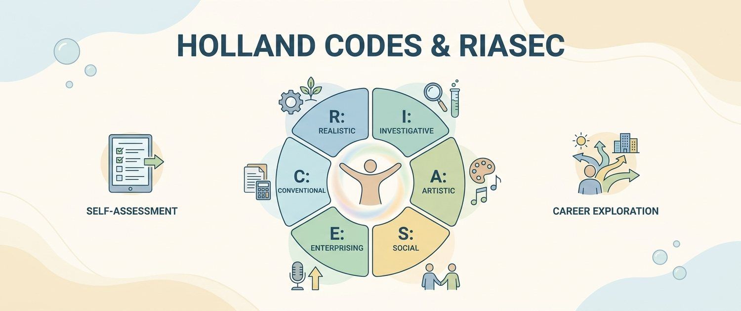 Holland Codes and RIASEC: How to Read Your Interest Hexagon