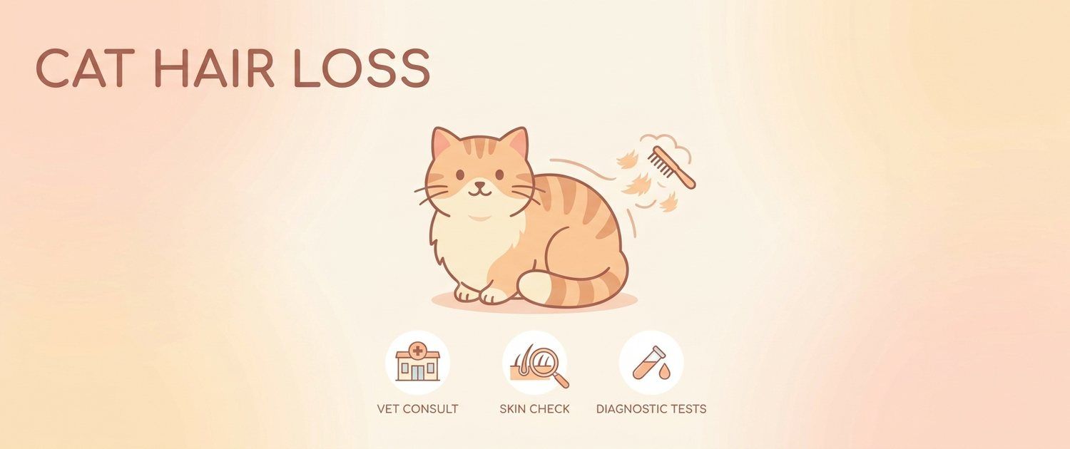 Cat Hair Loss and Bald Patches: Itching, Allergy or Hormones