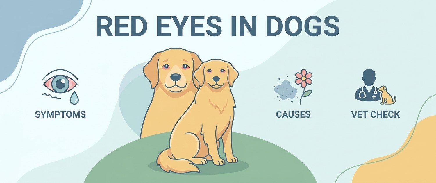 Red Eyes in Dogs: Conjunctivitis, Injury or Glaucoma