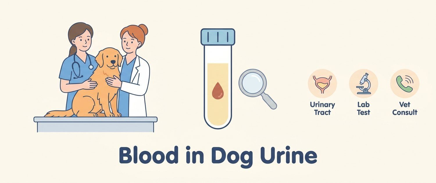 Blood in Dog Urine: Cystitis, Stones or the Prostate