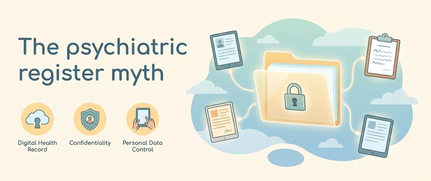 Will Seeing a Psychiatrist Put You on a Register? Myth and Fact
