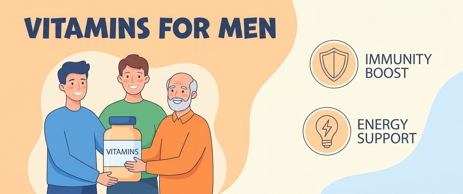Vitamins for Men: What You Really Need and What For